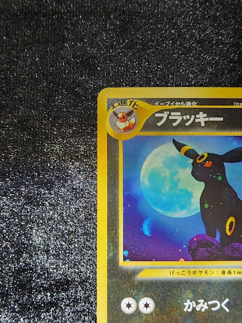 【美品】ブラッキー ★ 拡張パック第2弾 遺跡をこえて… 大玉、渦巻きホロ 旧裏