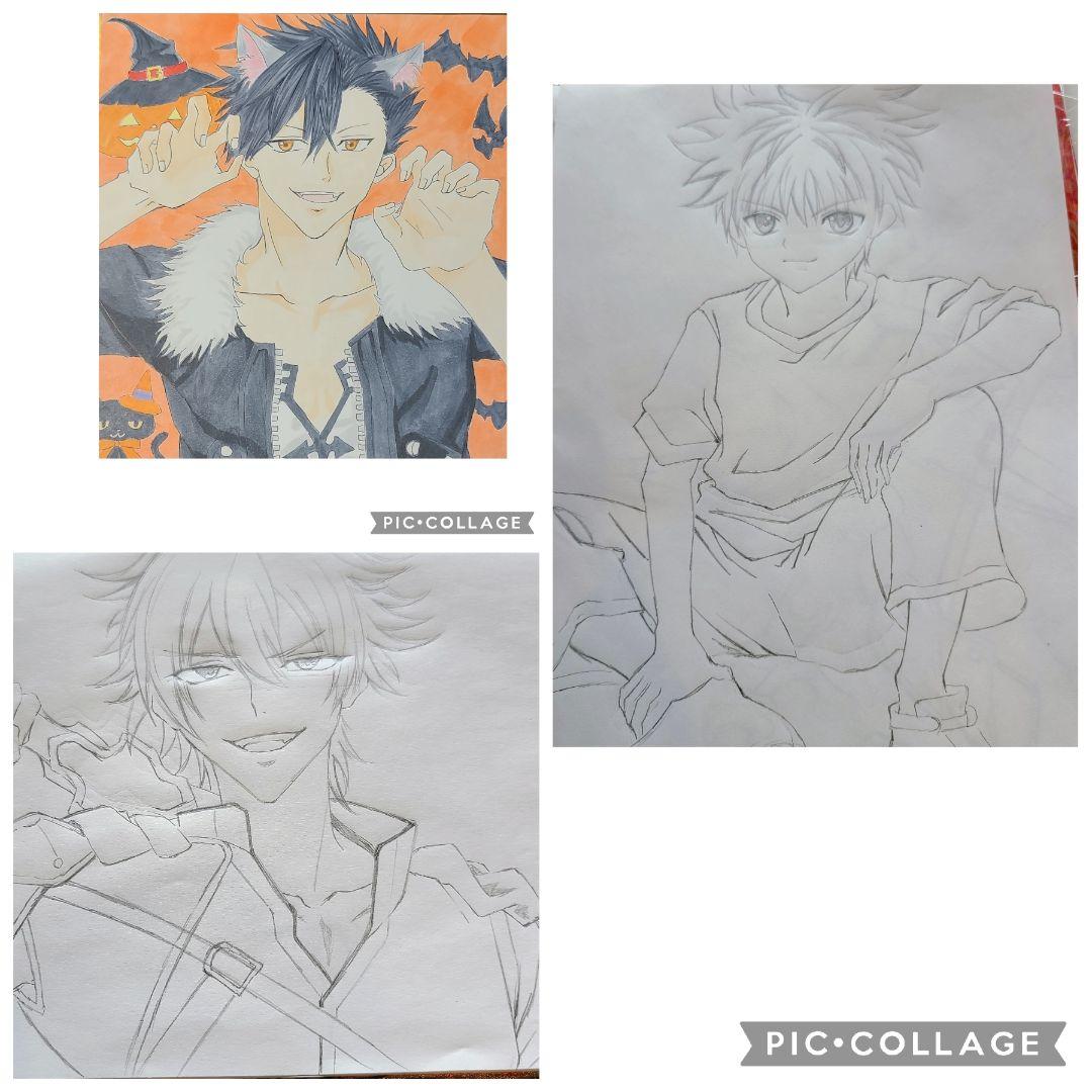 イラストオーダー　色紙