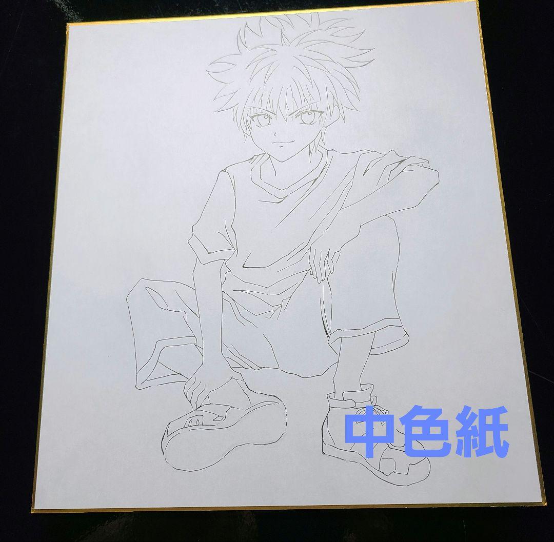 イラストオーダー　色紙