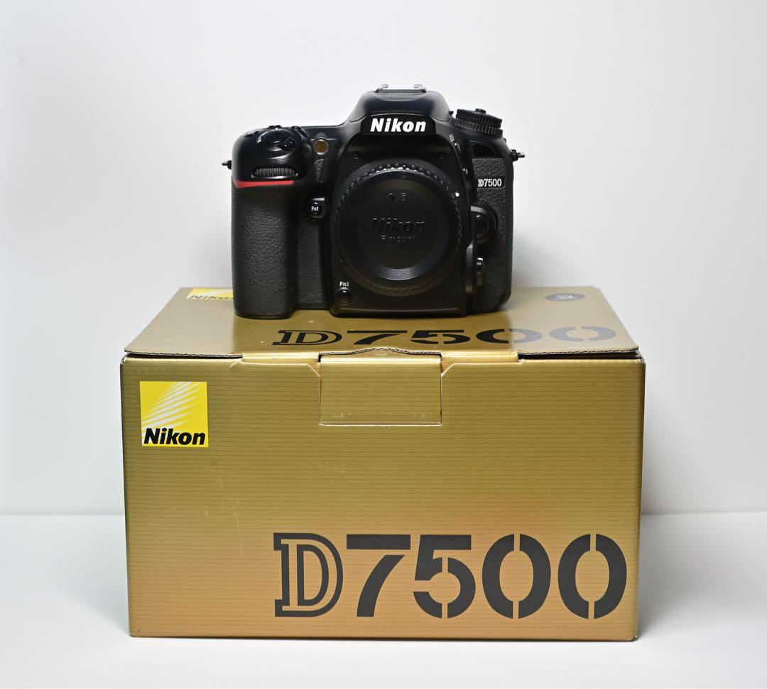(完全動作品)Nikon D7500 ボディ(SDカード付属)　一眼レフカメラ