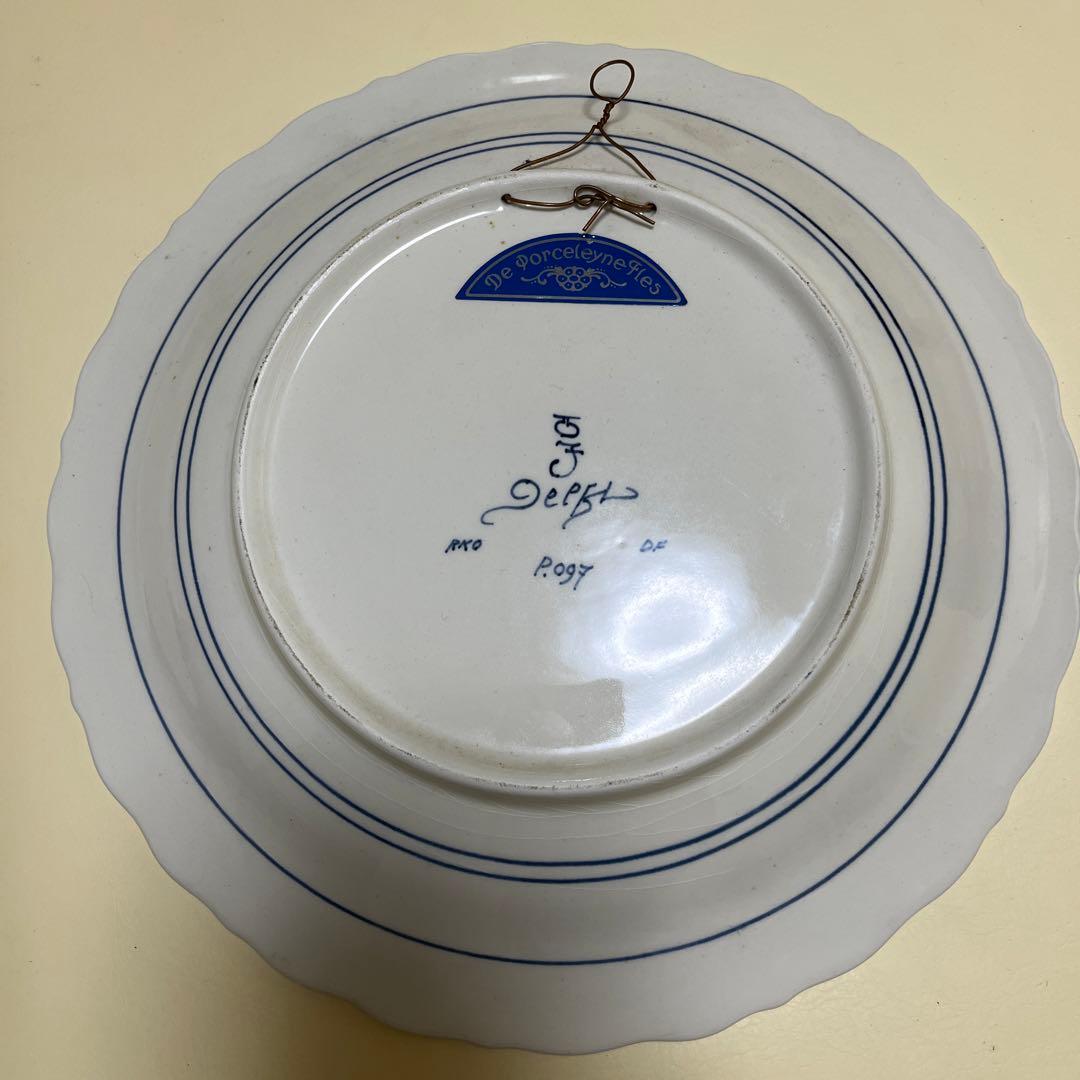 デルフト焼き　大皿