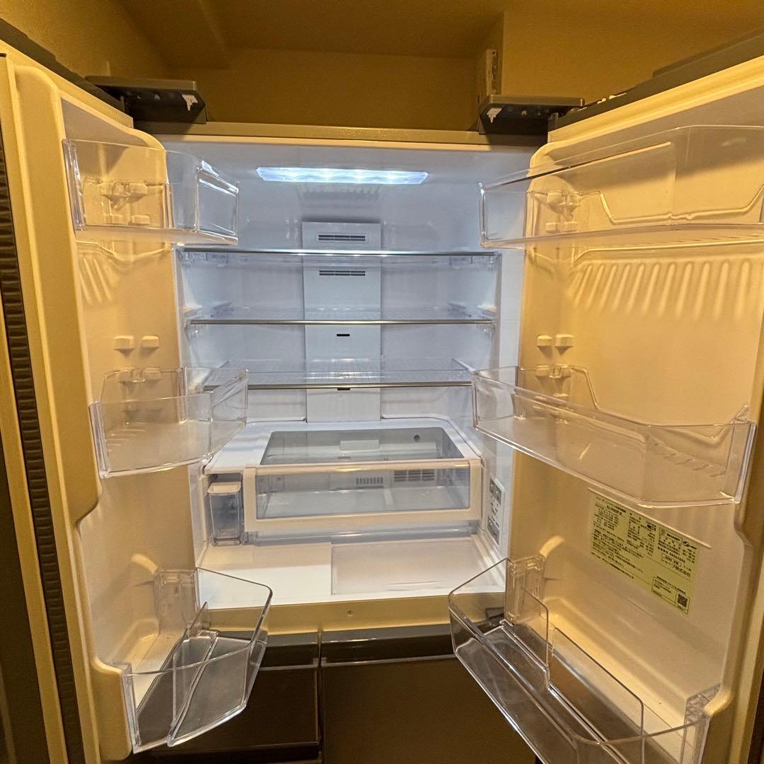 【超美品 2025年製】SHARP SJ-X502P-S 6ドア冷蔵庫 502L