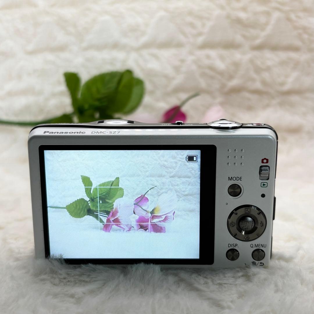 美品 Panasonic LUMIX DMC-SZ7 ホワイト 動作確認済み