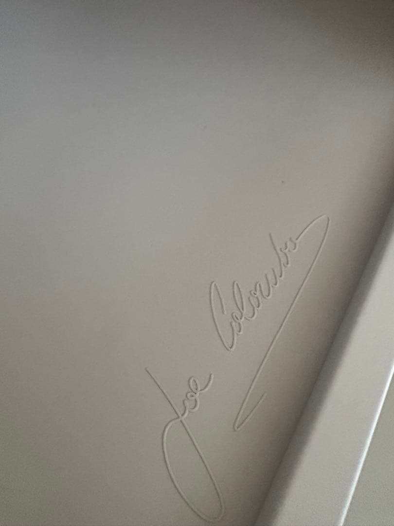 正規品 ジョエ・コロンボ　ボビーワゴン 3段2トレイ　キャスター付き　ホワイト