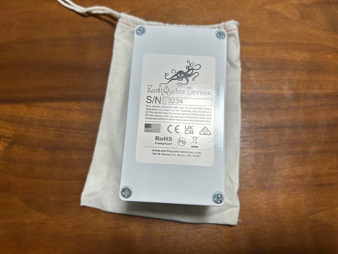 新品未使用 EarthQuaker Devices DTF 箱/付属品付き