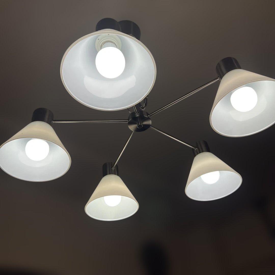 【リモコン電球付】IKEA FLUGBO フルーグボー シャンデリア 照明