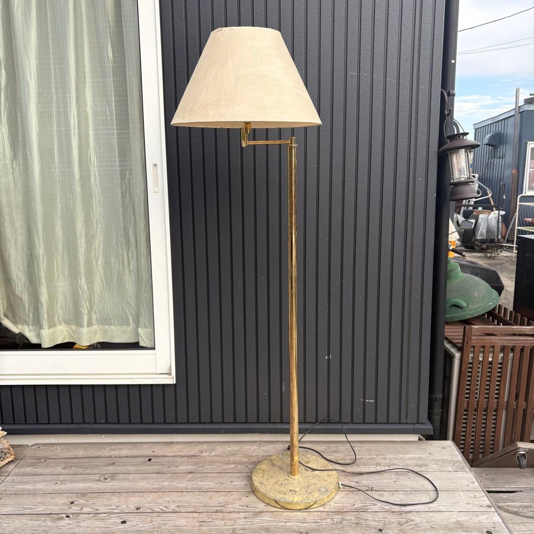 北欧レトロ サワグチ スイングアーム フロアライト フロアスタンド 可動アーム