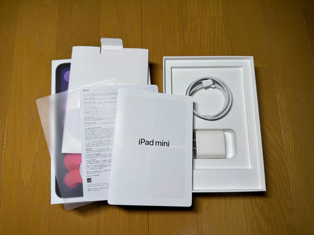 IPad mini 6 第６世代 64GB WiFiモデル パープル 新品同様品