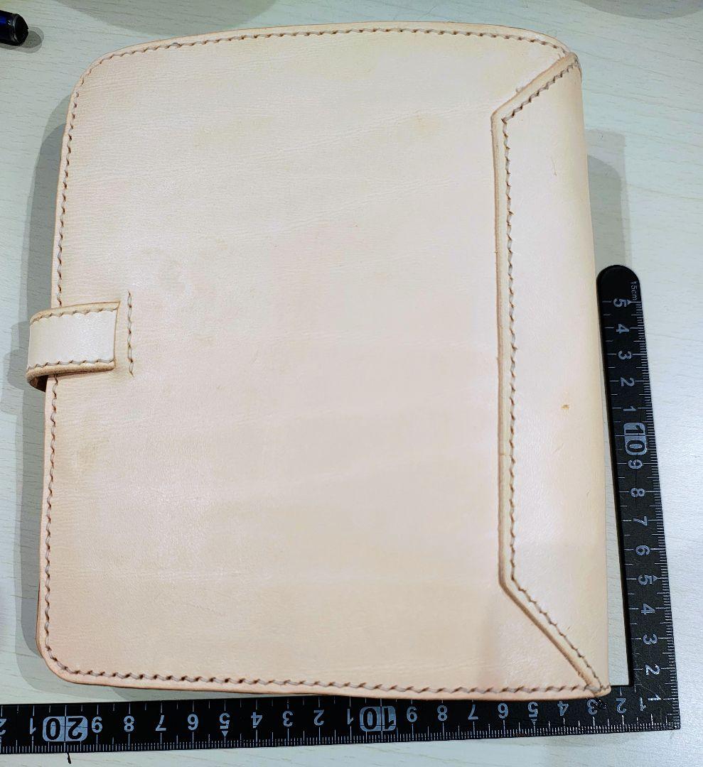 レザークラフト ロルバーンL用システム手帳 ナチュナルカラー