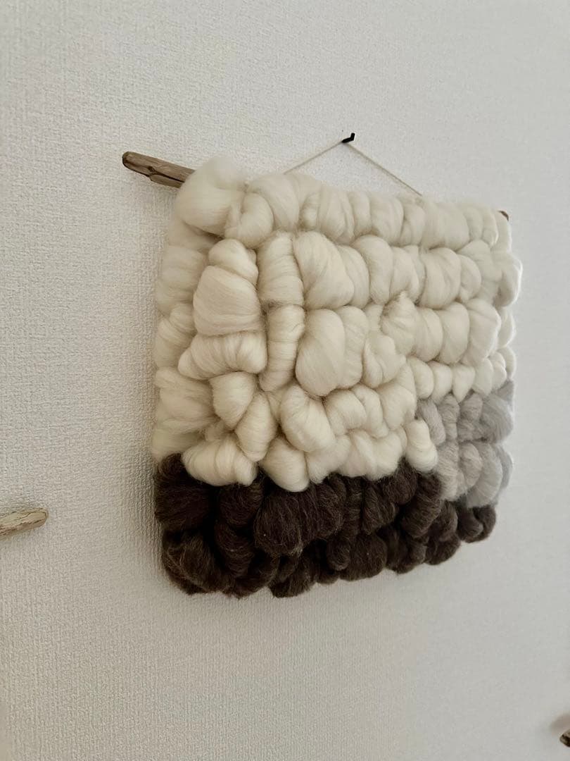 ［NEW］MER ハンドメイド 羊毛タペストリー