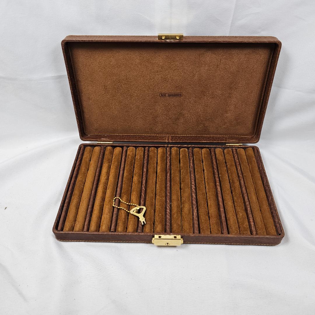 SIR RENDOS　革巻き　ジュエリーボックス