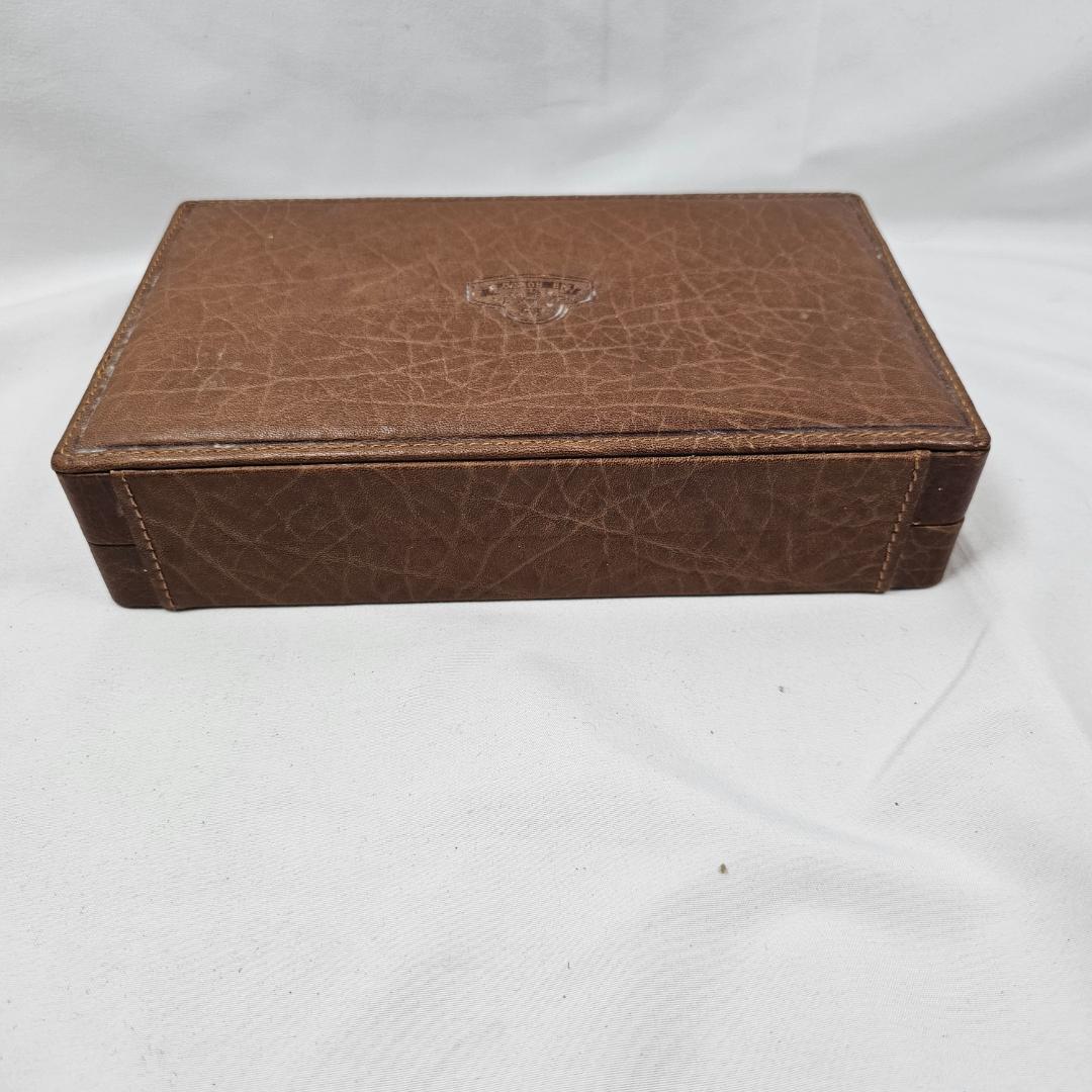 SIR RENDOS　革巻き　ジュエリーボックス