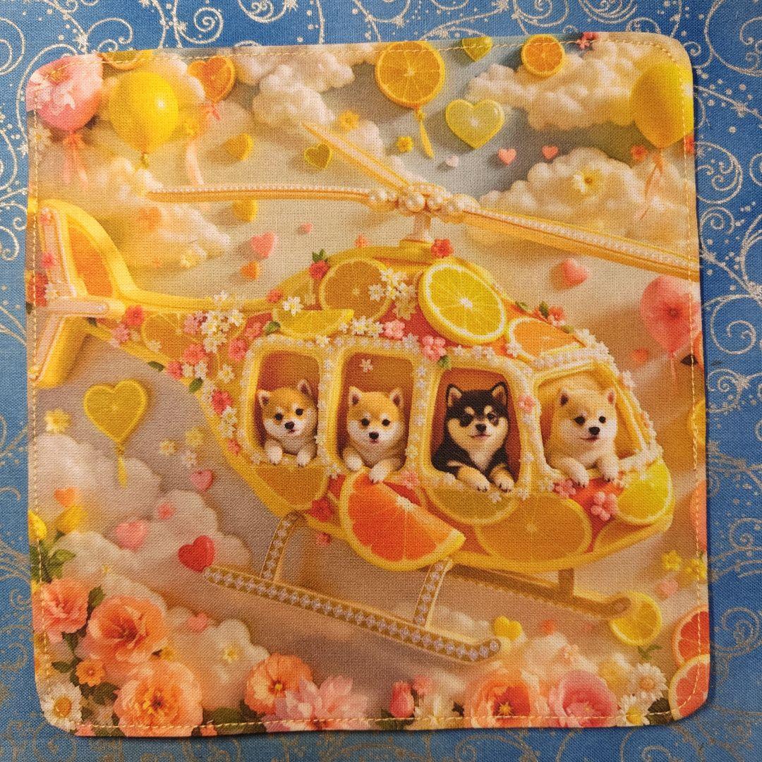 クロム　ハンカチ　柴犬さん　ねこちゃん柄　19枚
