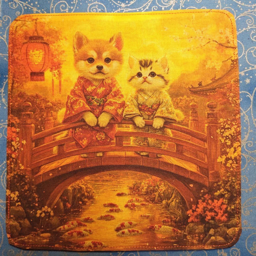 クロム　ハンカチ　柴犬さん　ねこちゃん柄　19枚