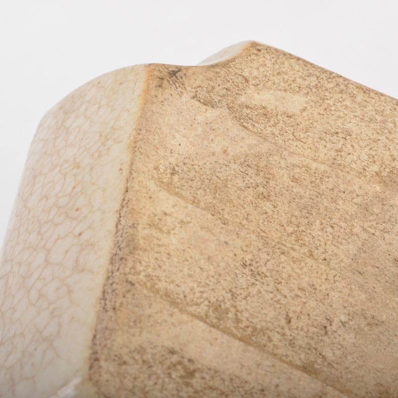 瀬戸焼　古瀬戸　鉄絵　梅花文　小皿　菱皿　銘々皿　十三客　C　6608Aぬ