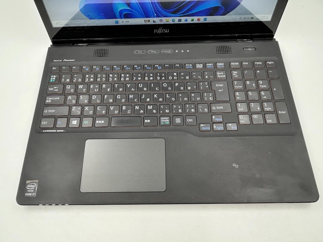 ノートパソコン core i7 windows11オフィス付き AH77/SB