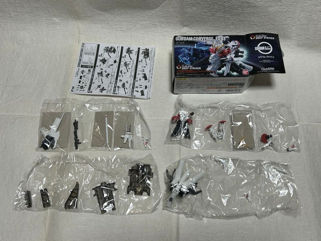 ガンダムコンバージ　EX03 ディープストライカー 外箱開封品