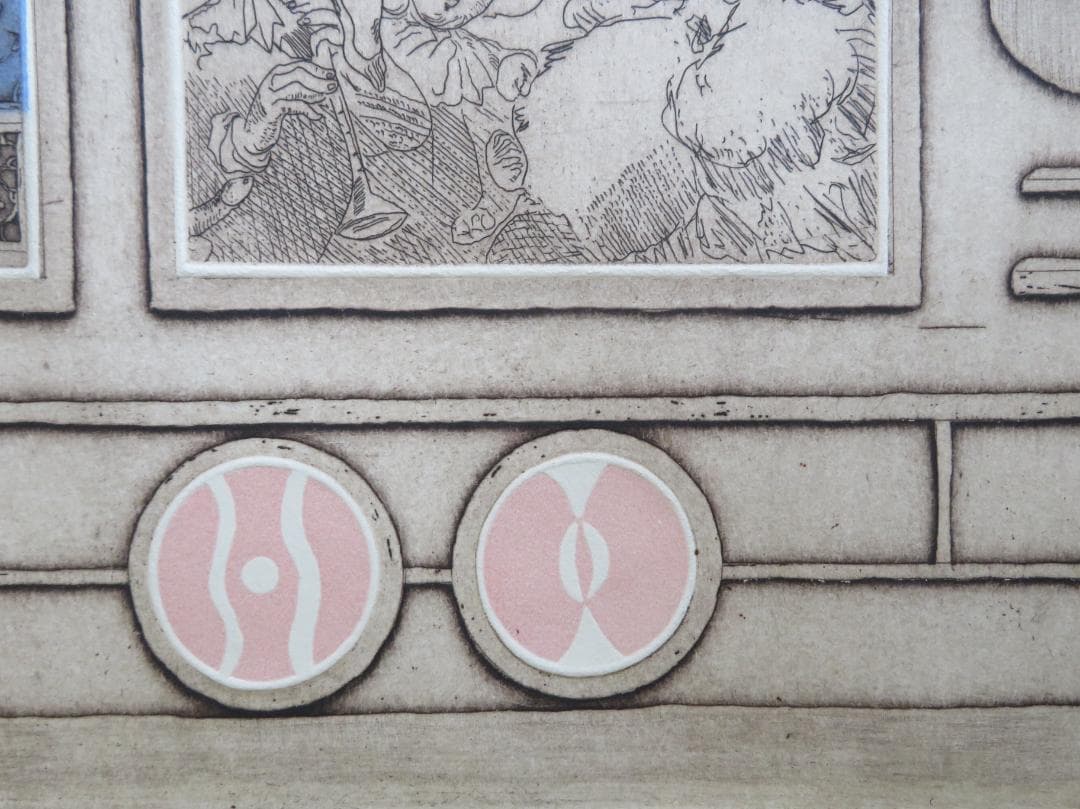 Ayu　沢井昇　版画　「オリエントエクスプレス」（東洋汽車） 10/15