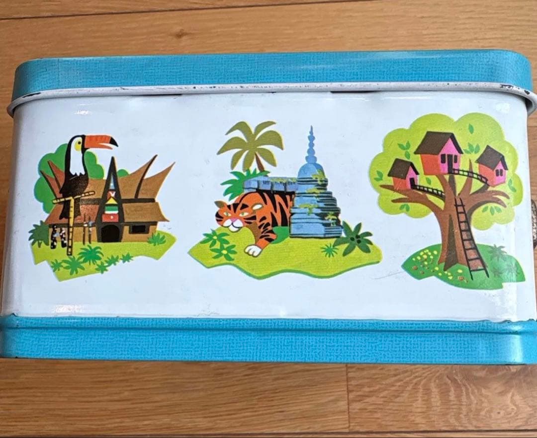 アラジン社製　Walt Disney World ランチボックス 缶