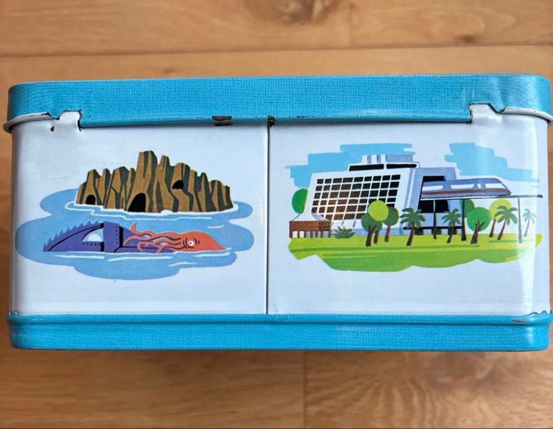アラジン社製　Walt Disney World ランチボックス 缶