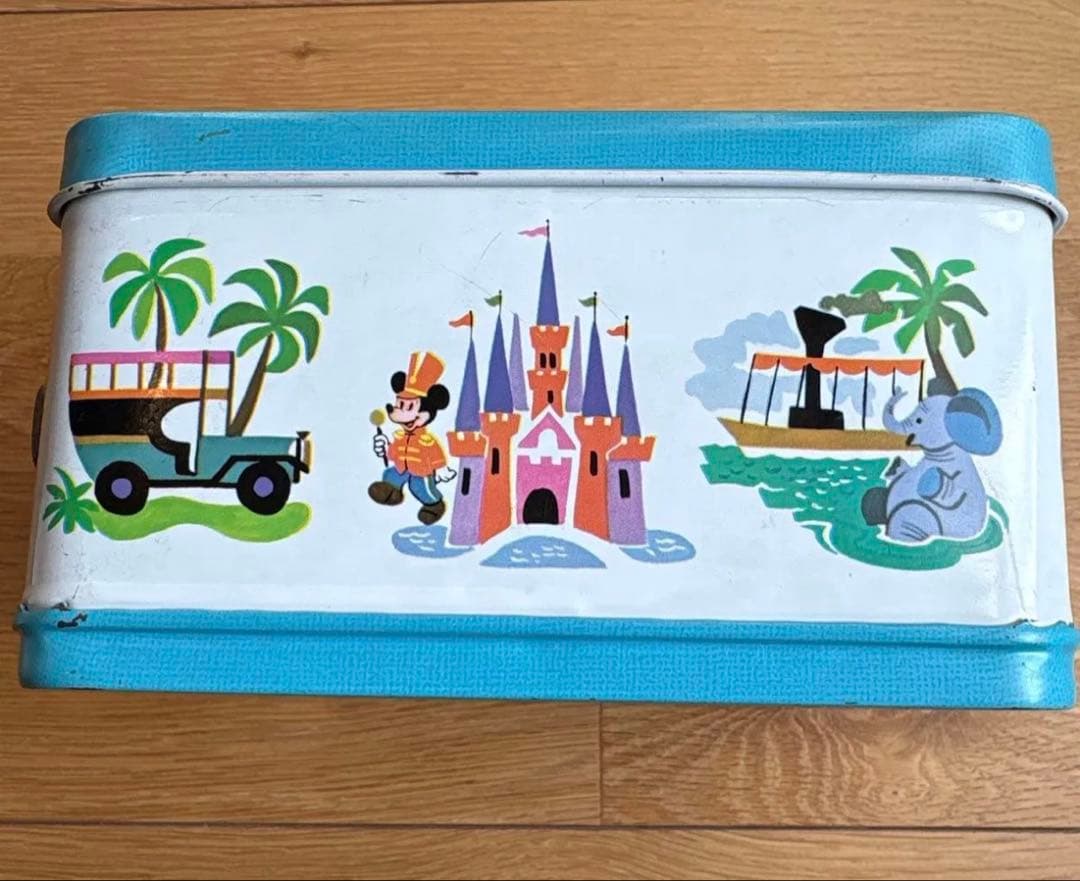 アラジン社製　Walt Disney World ランチボックス 缶