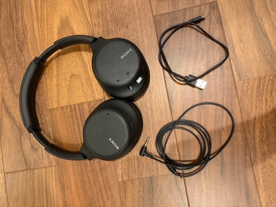 Sony ワイヤレスヘッドホン ブラック