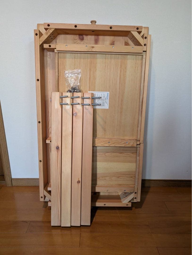 【送料込】無印良品 MUJI 木製デスク パイン材 学習机 テーブル 木製家具