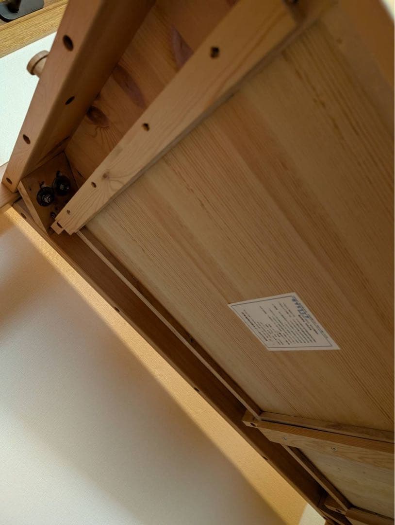 【送料込】無印良品 MUJI 木製デスク パイン材 学習机 テーブル 木製家具