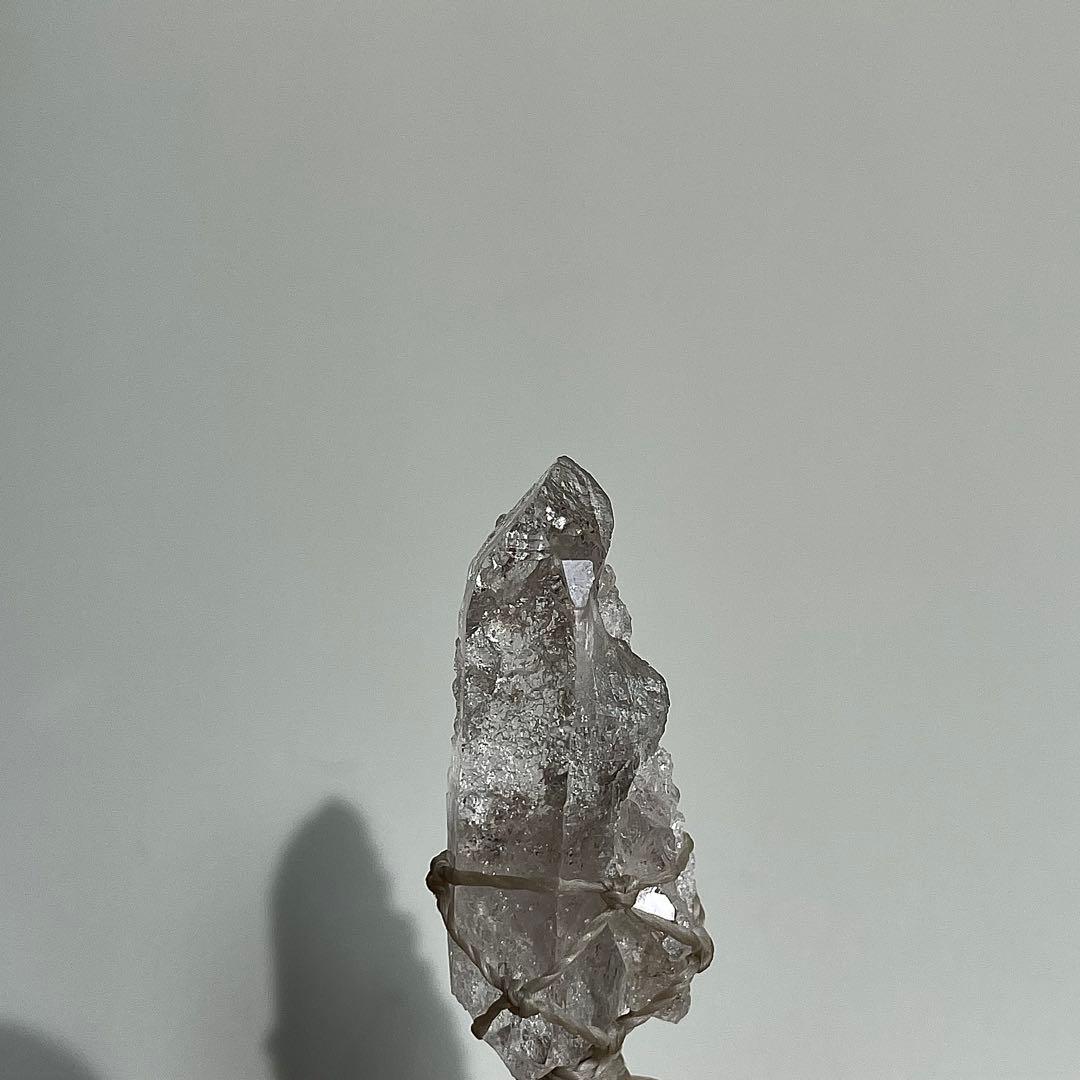 ヒマラヤ水晶 ＊ マクラメペンダント ネックレス 50