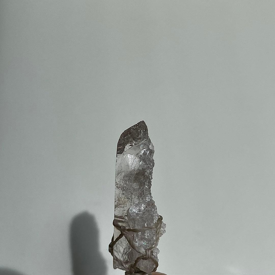 ヒマラヤ水晶 ＊ マクラメペンダント ネックレス 50