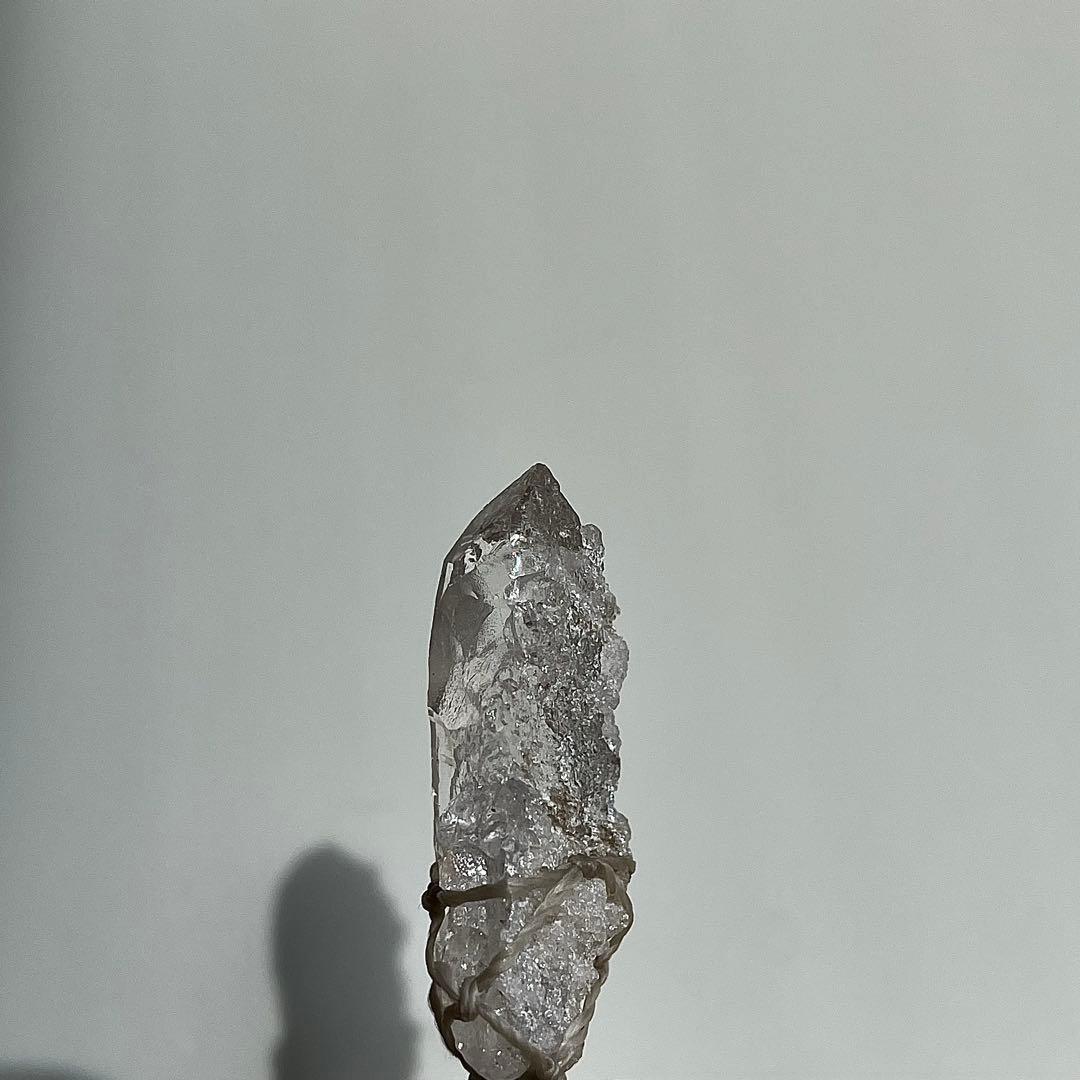 ヒマラヤ水晶 ＊ マクラメペンダント ネックレス 50