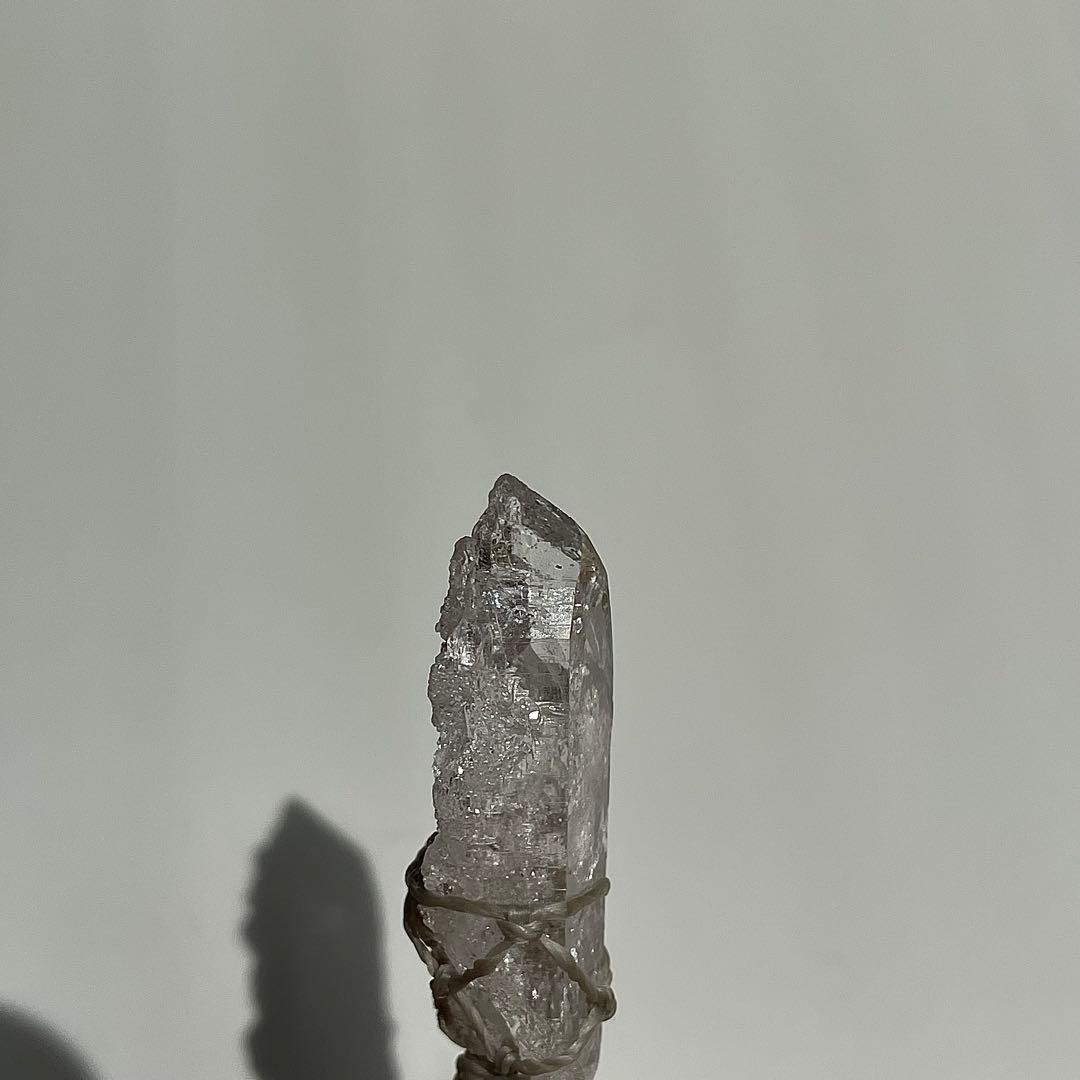 ヒマラヤ水晶 ＊ マクラメペンダント ネックレス 50