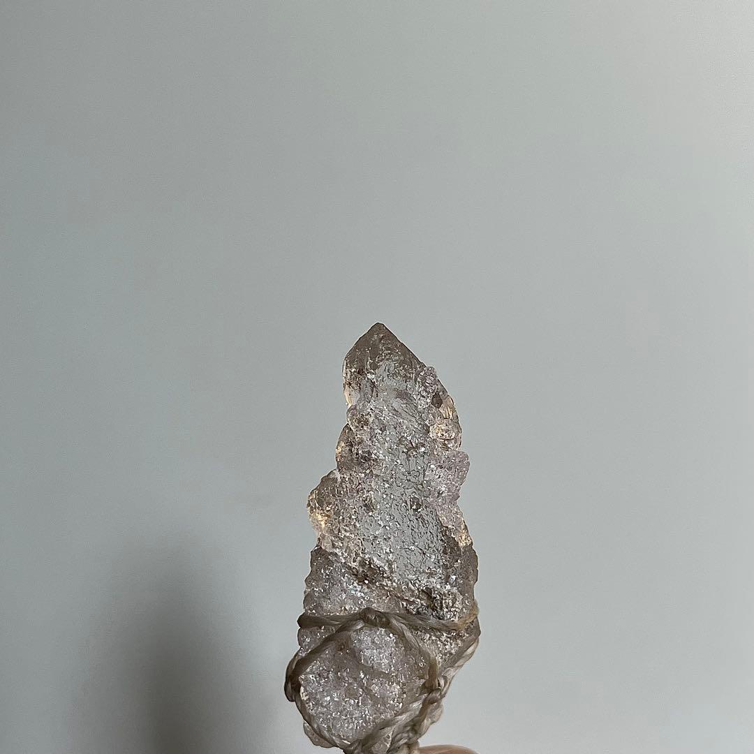 ヒマラヤ水晶 ＊ マクラメペンダント ネックレス 50