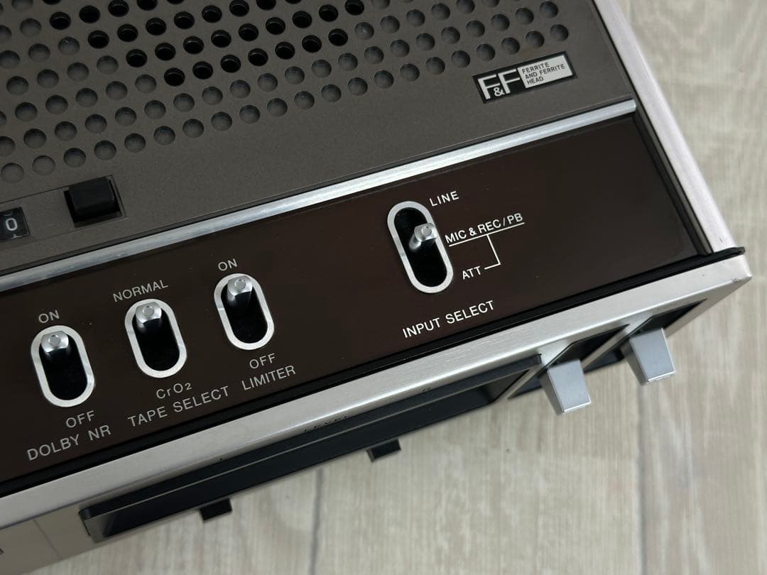 動作品 |SONY ソニー TC-2850SD カセットデッキ　昭和レトロ当時物