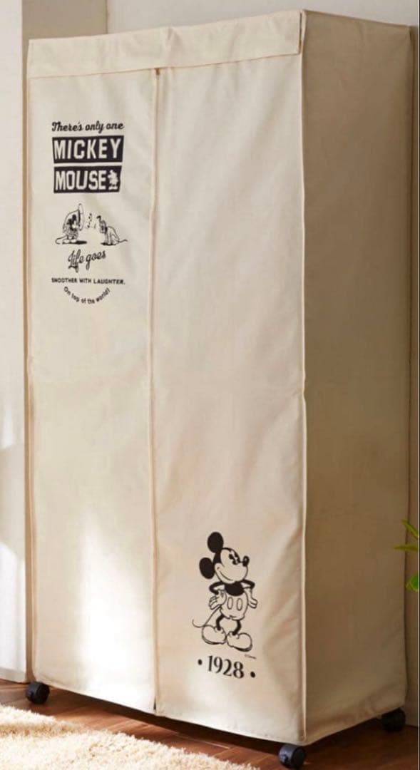 ドウシシャ システムワードローブ ハンガーラック ディズニー ミッキー 匿名配送