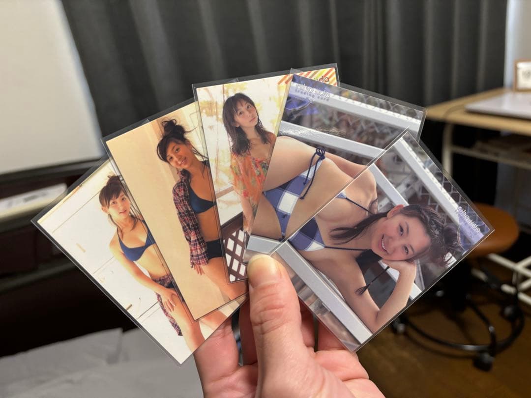 飯田里穂トレカ anotherりっぴー トレカ47種類＆バインダーセット＋おまけ