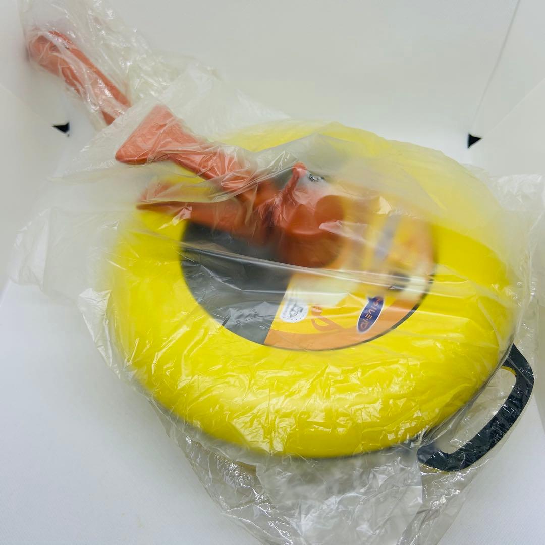 未使用品！平野レミのフライパン　鍋 ドゥ！レミ・パン 24cm イエロー