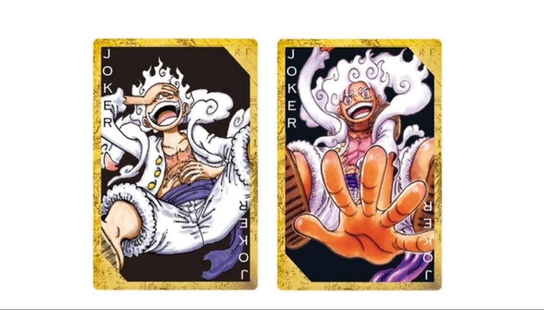 『ONE PIECE』ゴールデントランプ（特製箱入り）　［麦わらの一味］