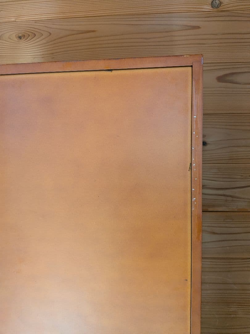 ②カルトーネ 木製 コレクションケース 塩川光明堂 飾り棚 ガラス8枚