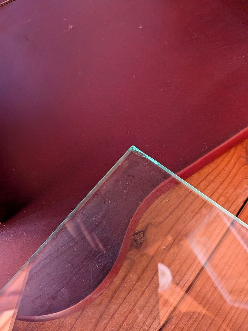 ②カルトーネ 木製 コレクションケース 塩川光明堂 飾り棚 ガラス8枚