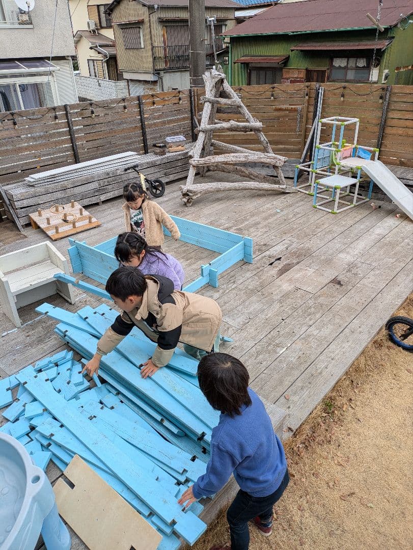 ログ積み木 積み木ログ 知育玩具 大型玩具 おもちゃ 秘密基地 ミニログハウス