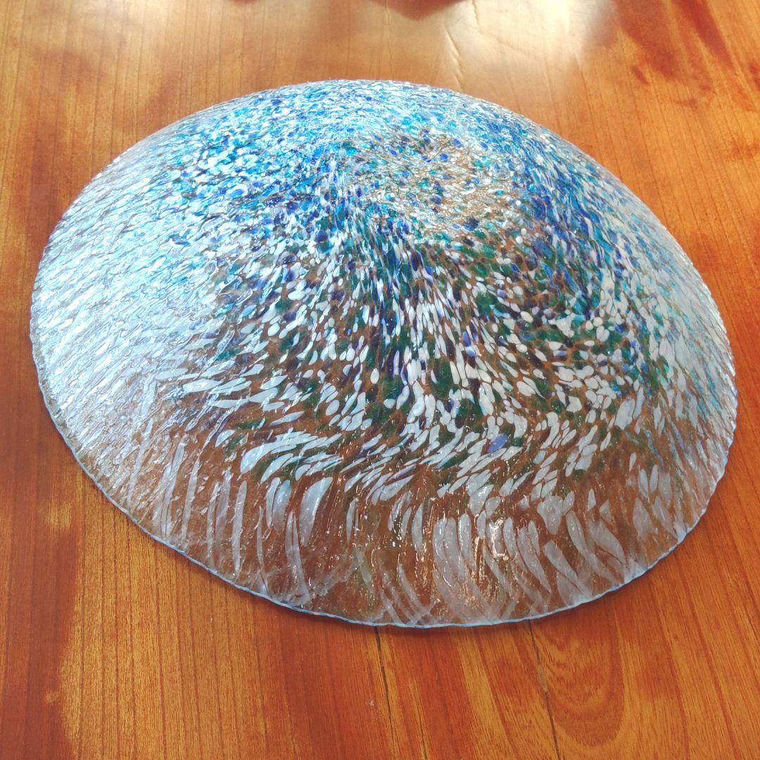 津軽びーどろ大皿