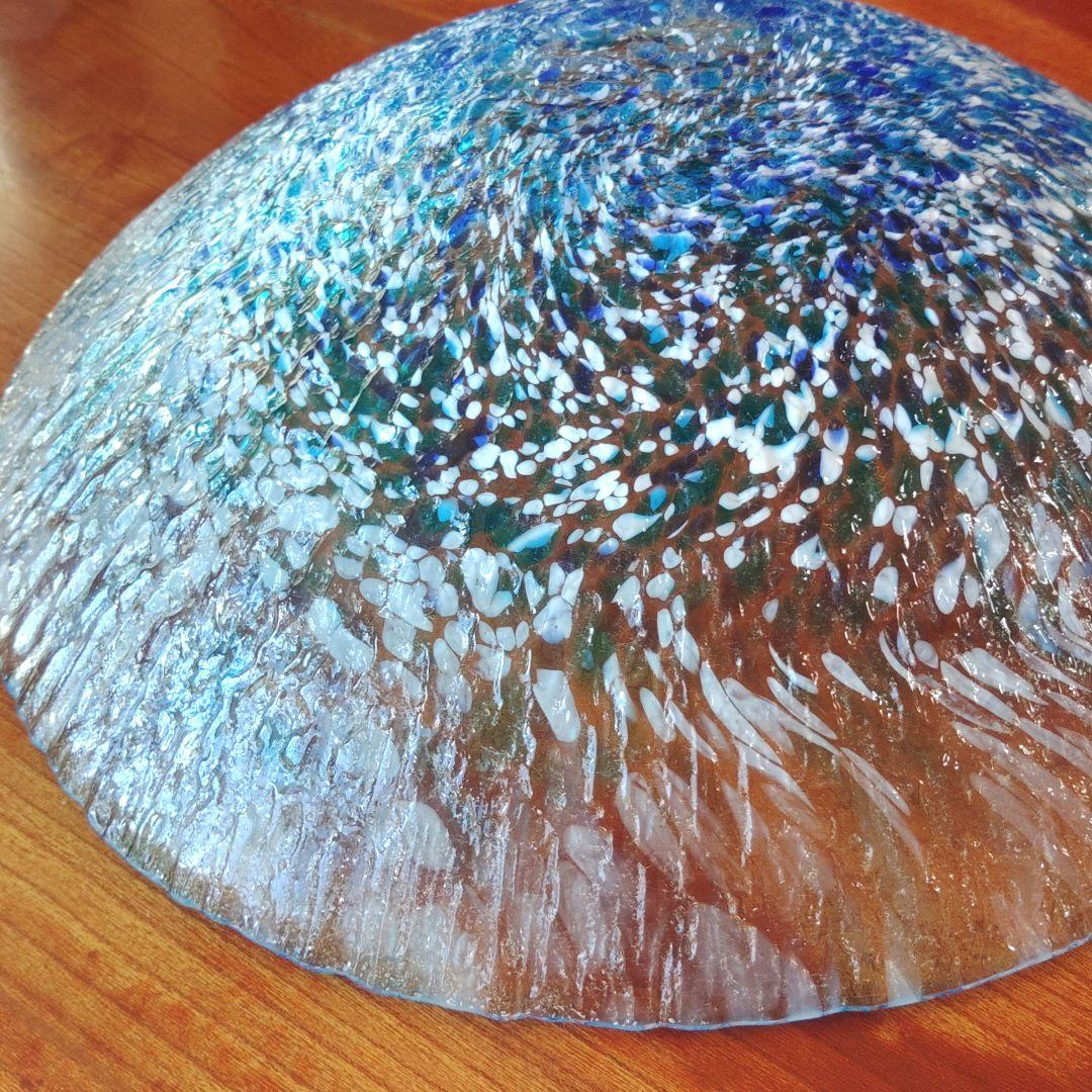 津軽びーどろ大皿