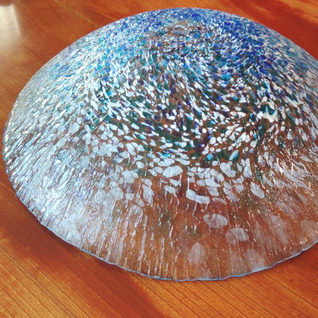 津軽びーどろ大皿