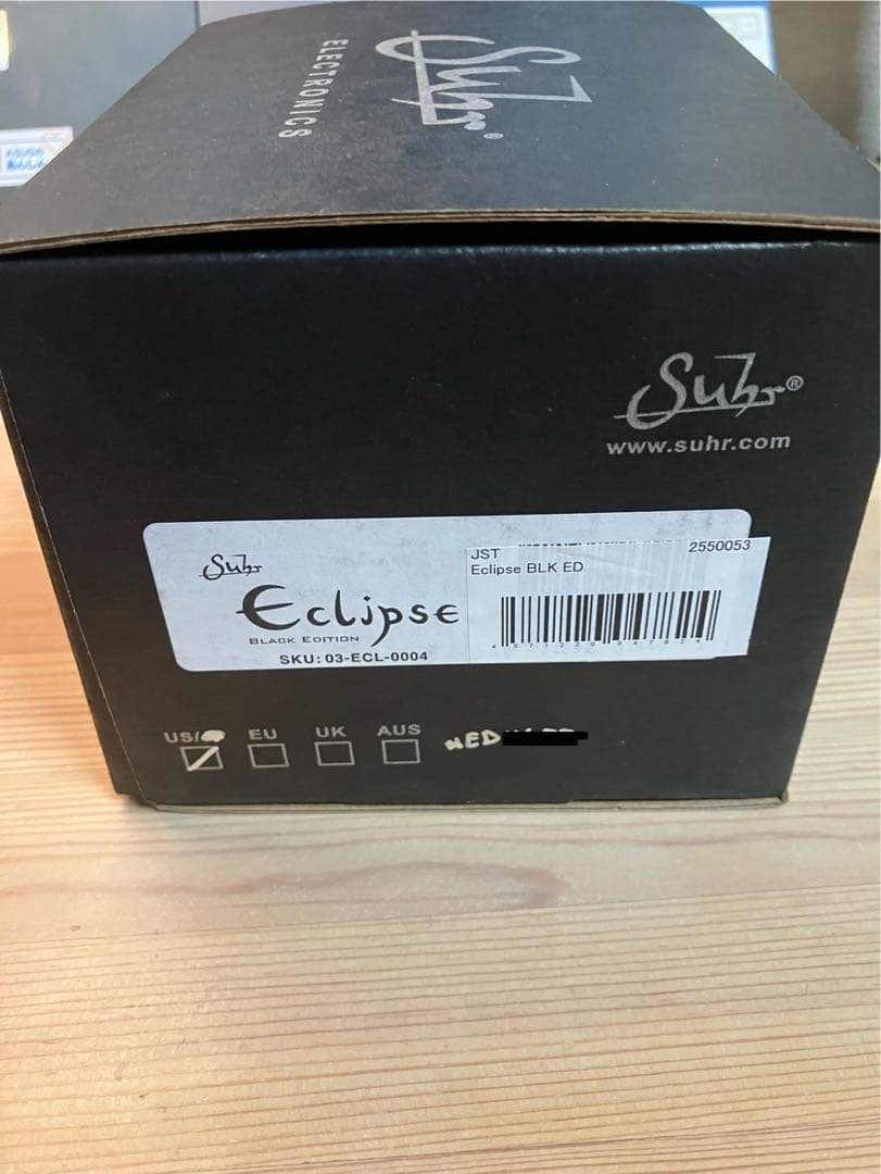 Suhr Eclipse デュアルチャンネルオーバードライブ