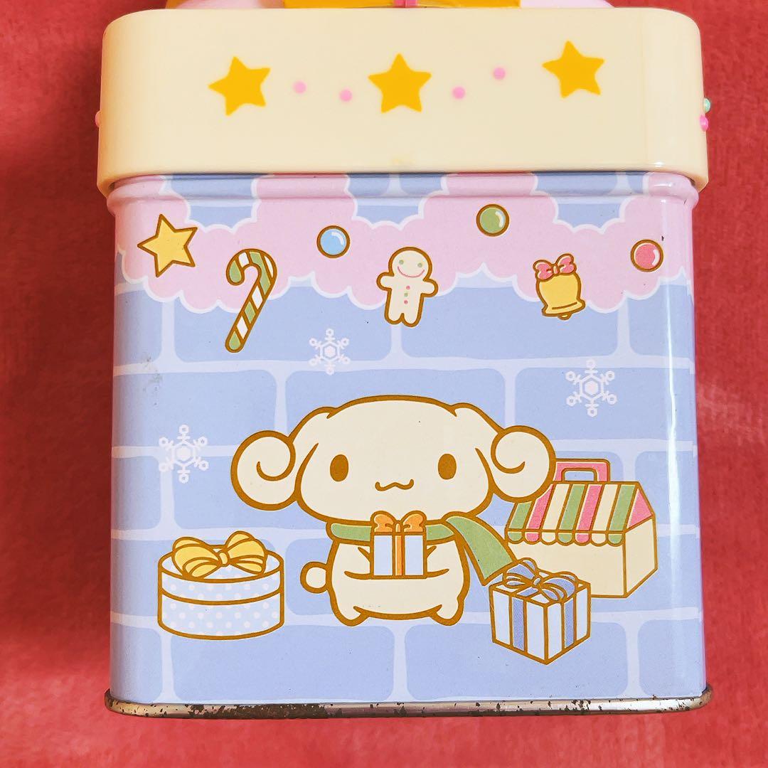 希少レア　シナモロール　フレンズ　缶ケース　2003年製 サンリオ　平成レトロ