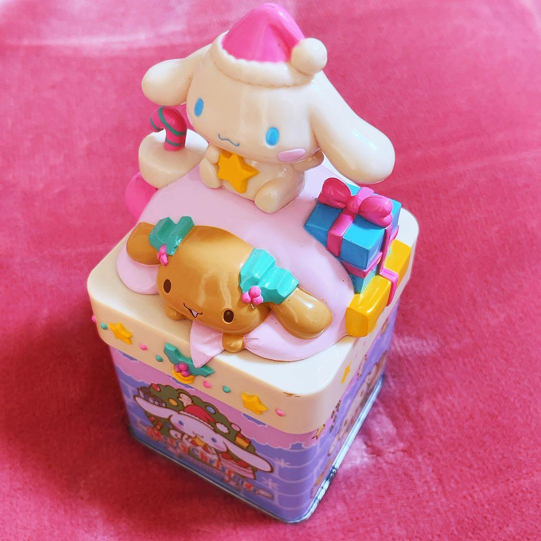 希少レア　シナモロール　フレンズ　缶ケース　2003年製 サンリオ　平成レトロ