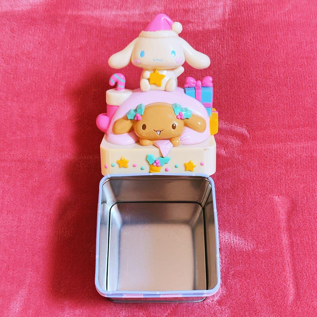 希少レア　シナモロール　フレンズ　缶ケース　2003年製 サンリオ　平成レトロ