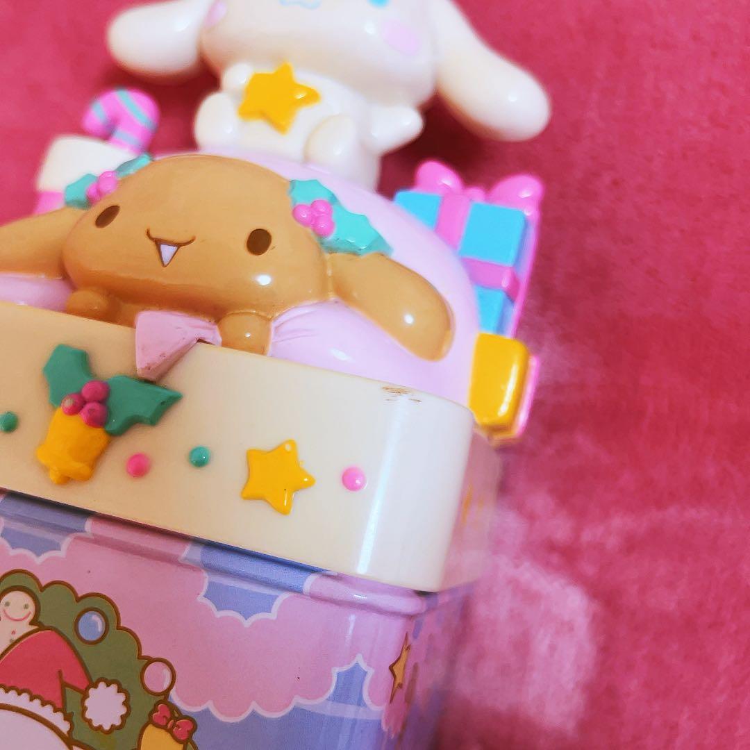 希少レア　シナモロール　フレンズ　缶ケース　2003年製 サンリオ　平成レトロ