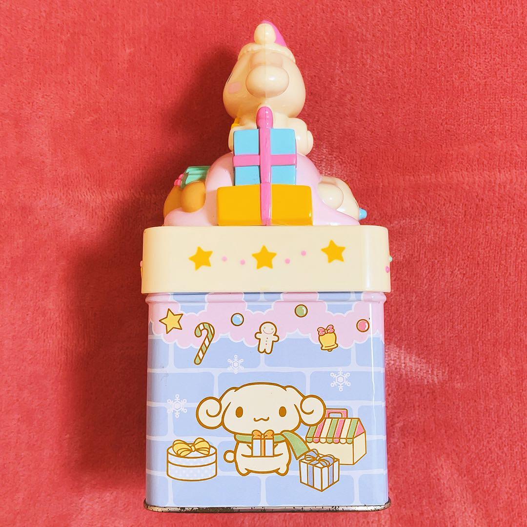 希少レア　シナモロール　フレンズ　缶ケース　2003年製 サンリオ　平成レトロ